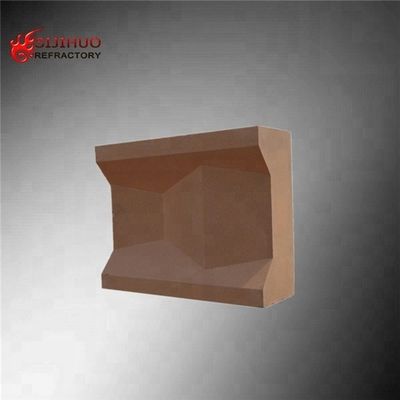230x114x65mm 알루미나 블록 빨간 불소연 가벼운 무게 점토 단열 부착 벽돌