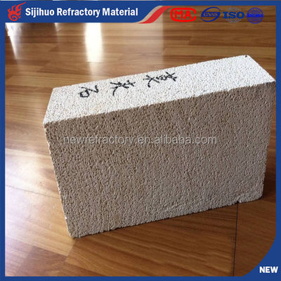 230x114x65mm 블록 화재 순수 흰색 Mullite 열 절연 벽돌 열 보존