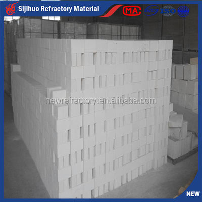 230x114x65mm 블록 화재 순수 흰색 Mullite 열 절연 벽돌 열 보존