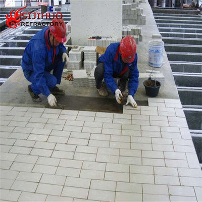 고밀도와 ISO9001 인증을 받은 타워 인라인링에 대한 산성 방지 벽돌