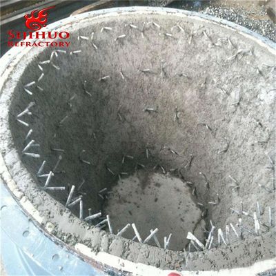 철강 섬유로 강화 된?? 시멘트 1~3mm 90~97% Al2O3