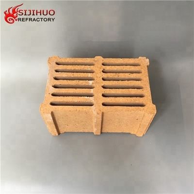 SiC 함량은 1.2-1.4% 230x114x65mm 산업용 오븐용 격자 불소연 벽돌