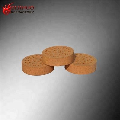 230x114x65mm 체커 반열화재 벽돌 0.34% CaO 함량과 열 저항