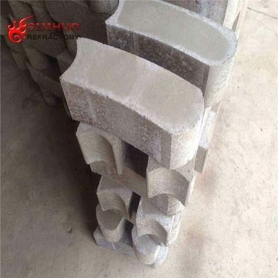 포스파트 알루미나 불 벽돌 75-85% Al2O3 함유 230x114x65mm 오븐 건설