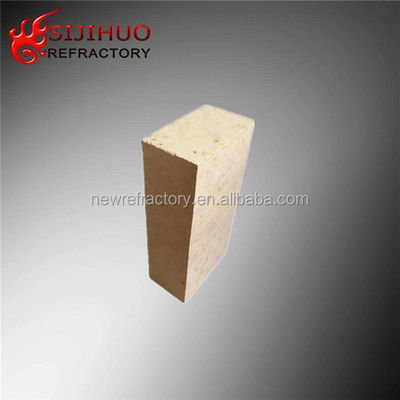 230x114x65mm 노란색 고 알루미나 화면 벽돌 48-83 Al2O3