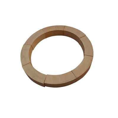230x114x65mm 원형 ISO9001 인증 소화 저항 구부러진 불 벽돌